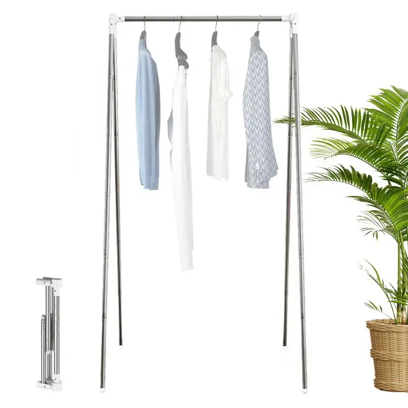 

Складная сушилка для белья, дорожная стойка для дома или улицы, простая и стильная сушилка для одежды для балкона