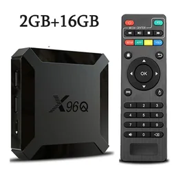 4K Android TV Box with Quad-Core Processor and Streaming Media Capabilities - EU Plug (2G 16G)