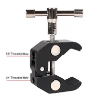 Multi Functional Crab Clamp Clip Anti Slip Adjustable Photography Equipment Accessories for Monitor LED Light Camera Bracket - Image 4