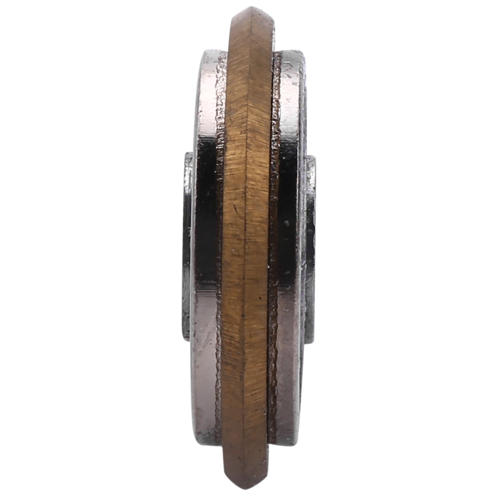 Titanium coated carbonized tile cutter exchange 22 x 6 x 6 mm brass tone