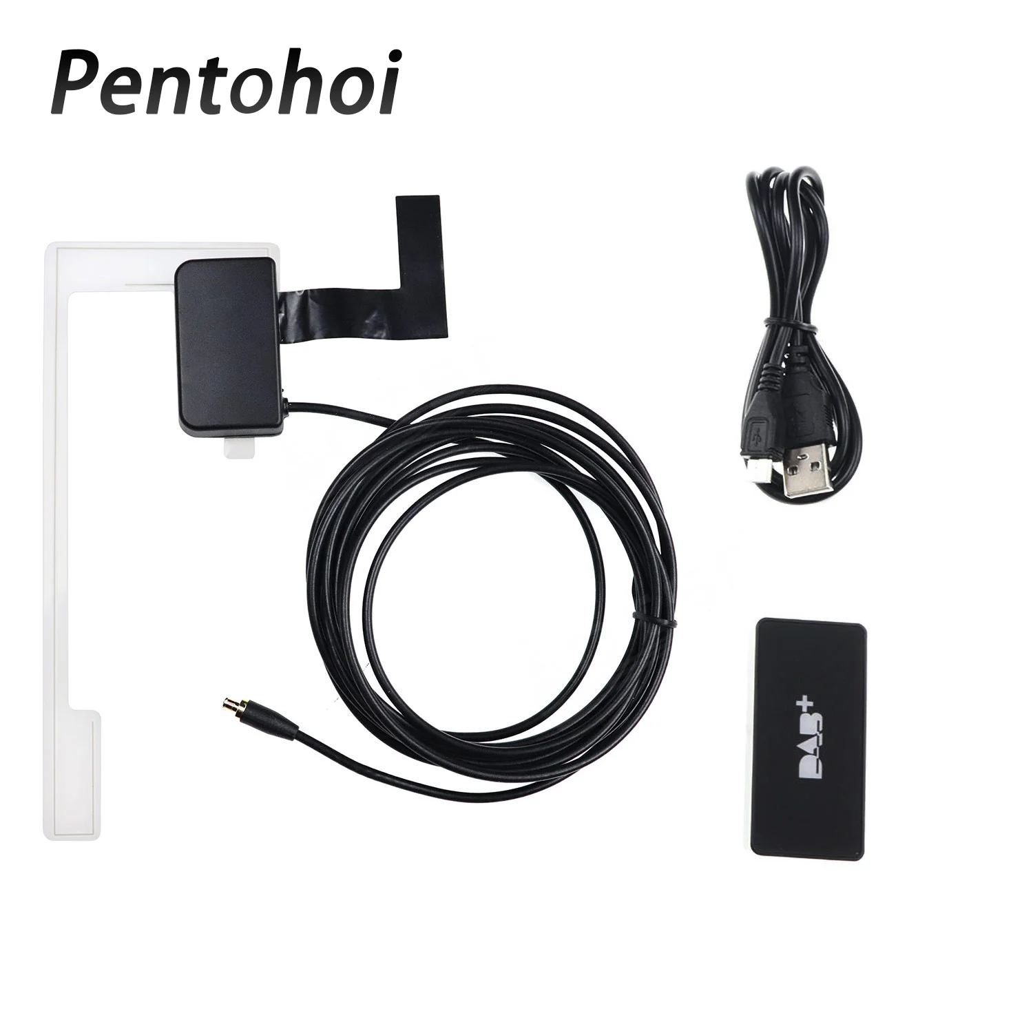 

Pentohoi DAB + антенна с USB-адаптером Android автомобильное радио GPS стерео приемник плеер для универсального автомобильного стерео mp5-плеера