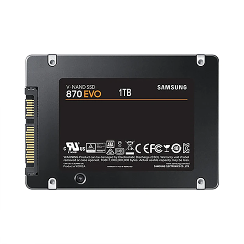 SAMSUNG SSD 870 EVO 250GB 500GB Internal Solid State Disk HDD Hard Drive SATA3 2.5 inch Laptop Desktop PC MLC disco duro 250 GB