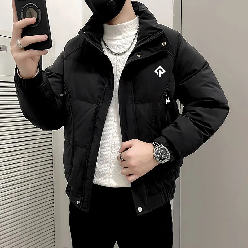 말본 High Quality Golf Jacket Men Golf Wear Winter New Authentic Padded Thickening Keep Warm Short Coat Men Apparel