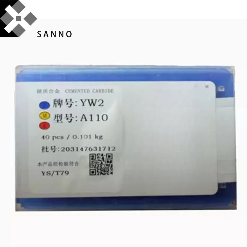 

Cutting Tools Blade YG6 A110 A112 A114 D210 D212 CNC Carbide 4 Flutes Milling Cutter Welding Inserts Turning Brazed Insert