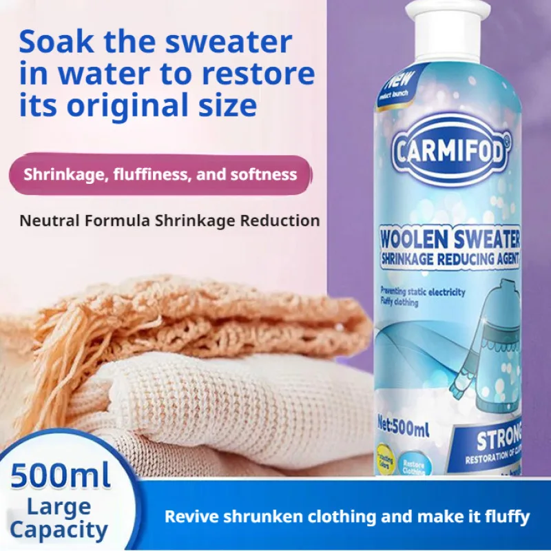 Woolen sweater shrinkage recovery agent sweater cashmere detergent fluffy repair agent