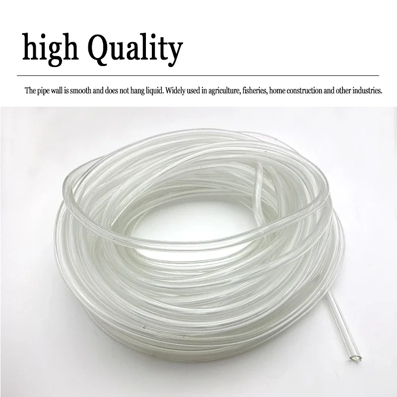 Plumbing Hose Water Pipe PVC Plastic Hoses Plumbing Supply Hose PVC Soft Hose ID 2 3 4 5 6 7 8 9 10 12 13 16 19 25 32 mm Odorless Plastic Transparent Water Pump Flexible Tube