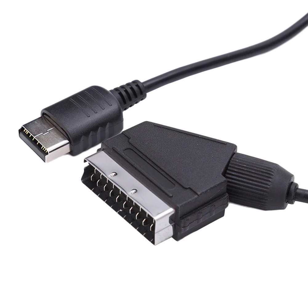 SEGA Dreamcast DC용 RGB SCART 케이블 AV 리드 VGA RCA 오디오 케이블 어댑터 와이어