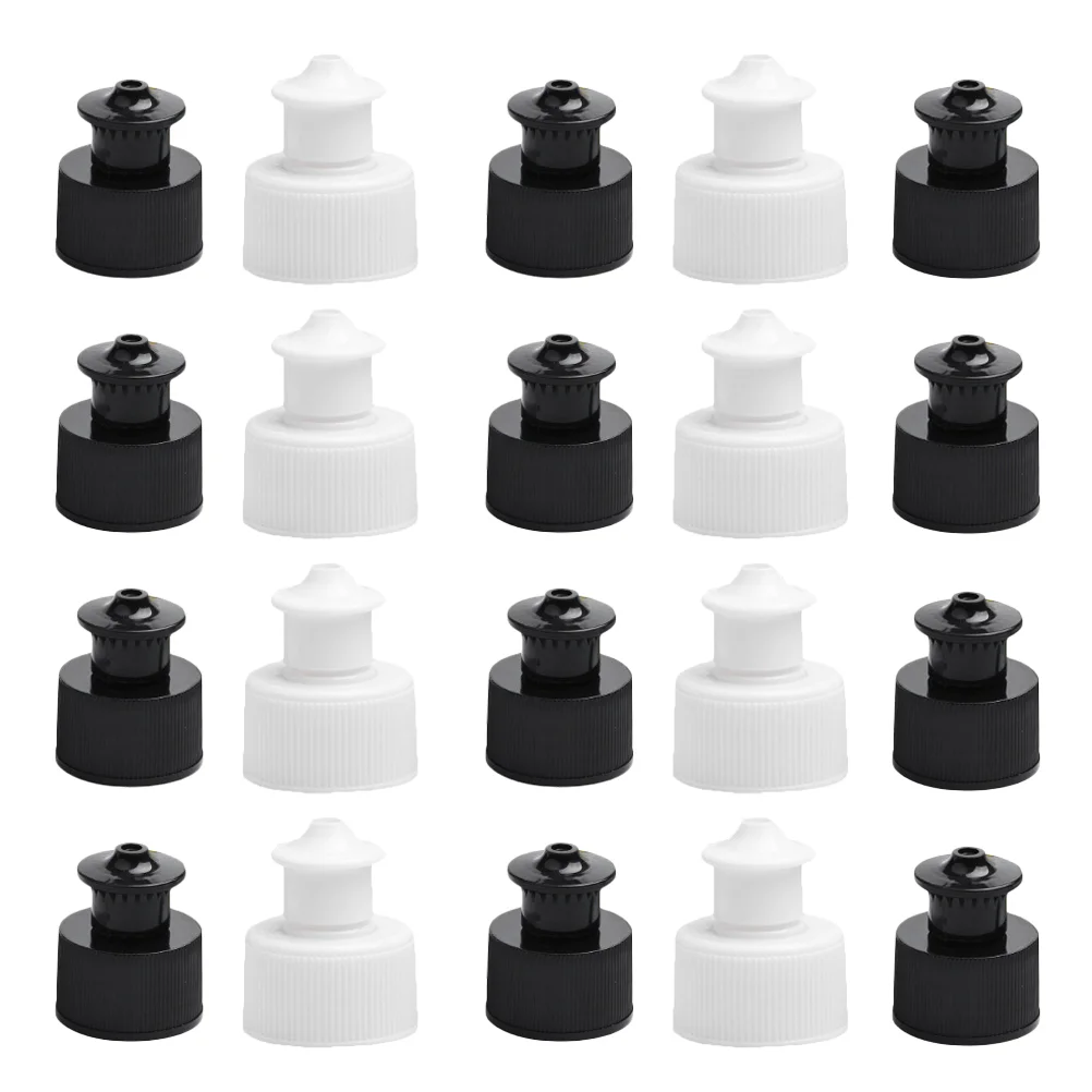 

40 Pcs Sports Bottle Cap Portable Caps Wide Mouth Replaceable Lids Convenient Pet Water Push Cover Professional