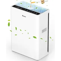 Air Purifiers For Home Large Room Up To 1730 sqft H13 HEPA Air Purifiers Filter With Fragrance Sponge Timer Washable 1