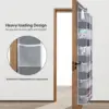 Over the Door Organizer, 6 Tiers Behind Door Storage with Clear Deep Pockets Door Hanging Organizer for Closet, Bedroom, Nursery 3