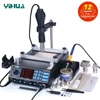 YIHUA 853AAA 1200W Preheating Soldering Iron Hot Air Gun Soldering Station  3 In 1 BGA Rework Station Phone Repair Tool 1