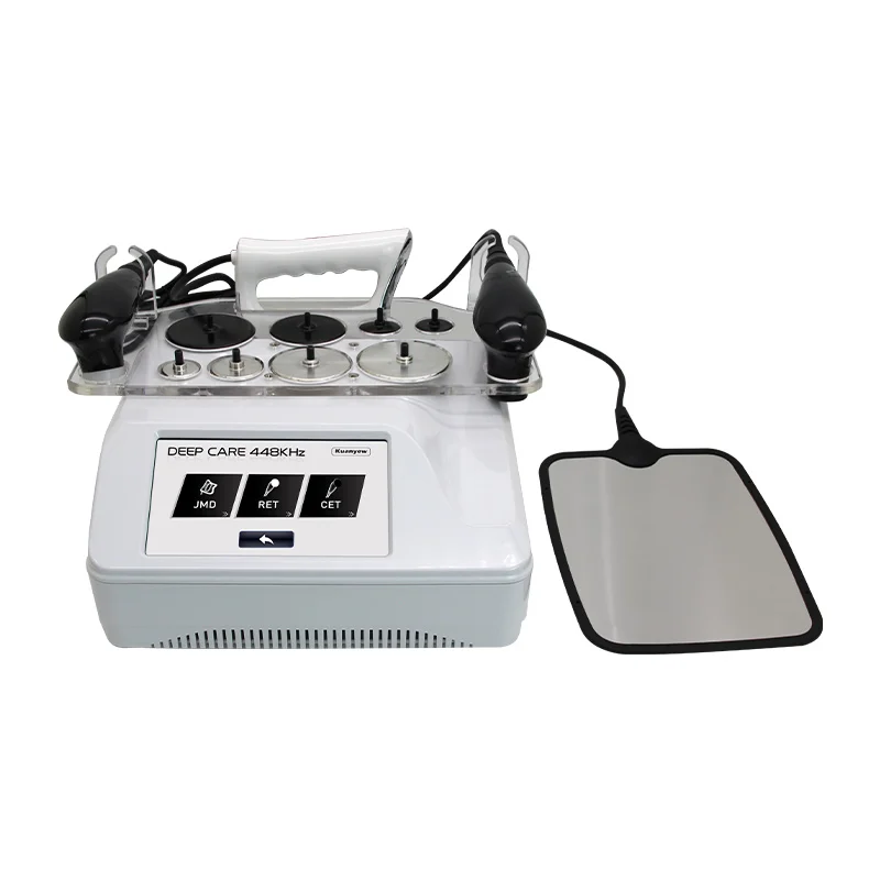 Spain Technology Pain Relief Skin Tightening 448Khz Ret Physiotherapy  Rf Monopolar Probe Head High Radio Frequency Warm Penetra 3