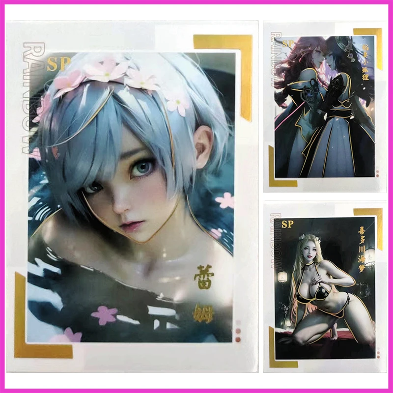 

Anime Goddess Story Rare SP Penh Refraction Foil Rem Kitagawa Marin Yae Miko Toys for boys Collectible Cards Birthday Present