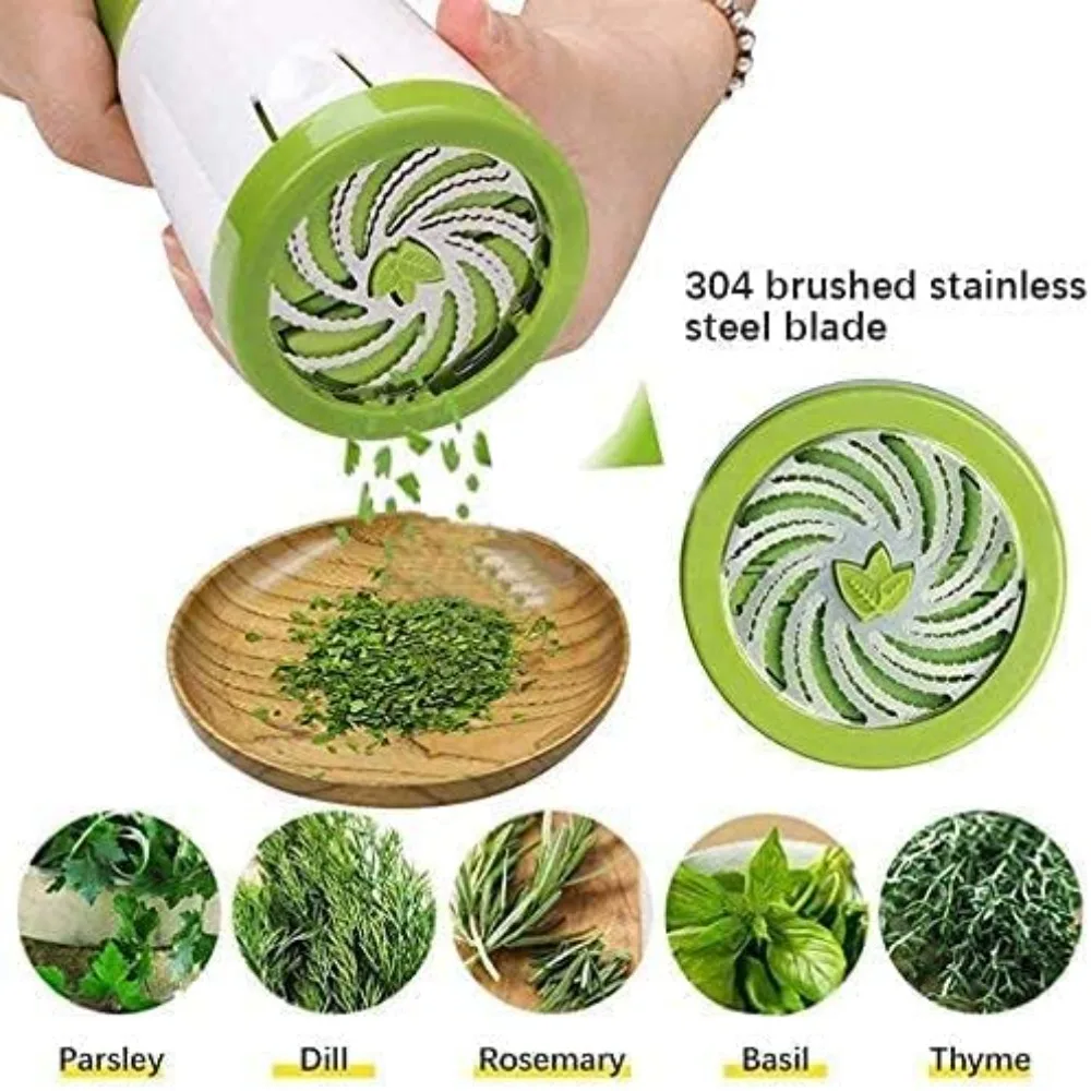 Multifunction Manual Herb & Spice Grinder and Vegetable Chopper