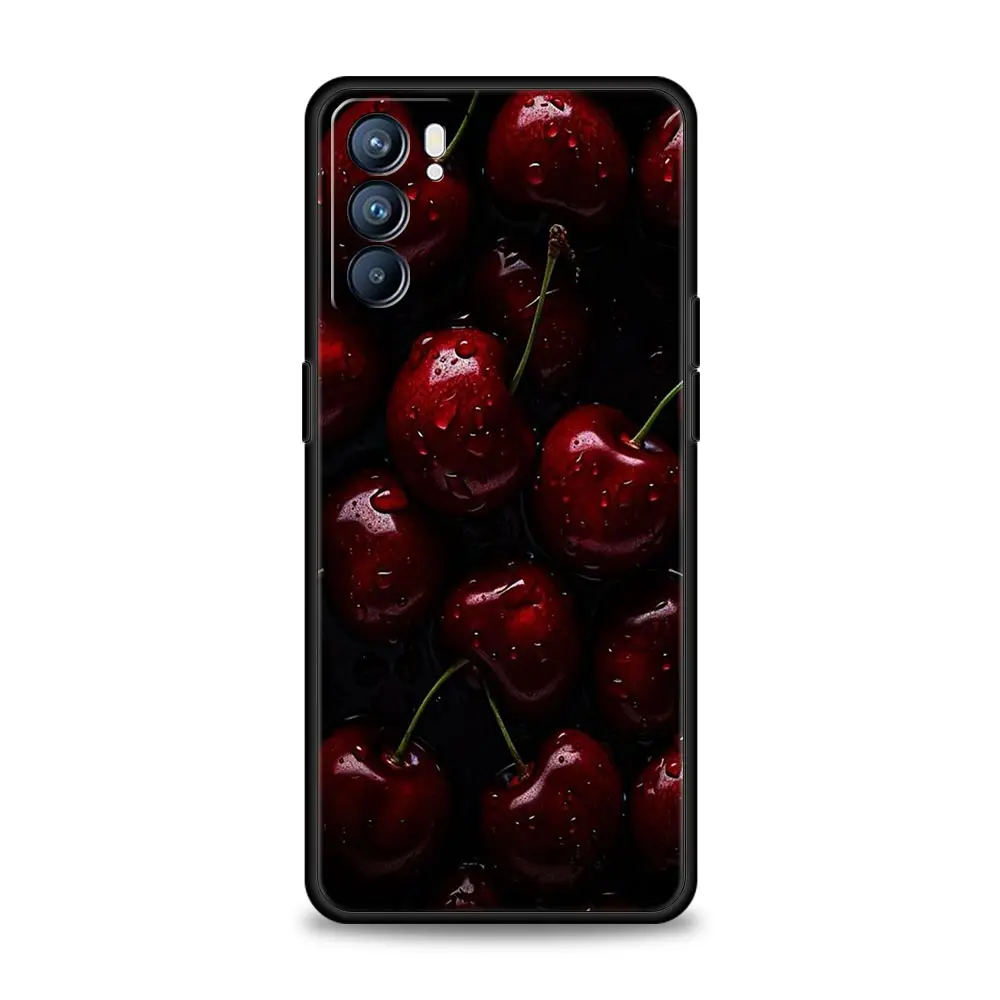 Vibrant Red Cherry Protective Phone Case