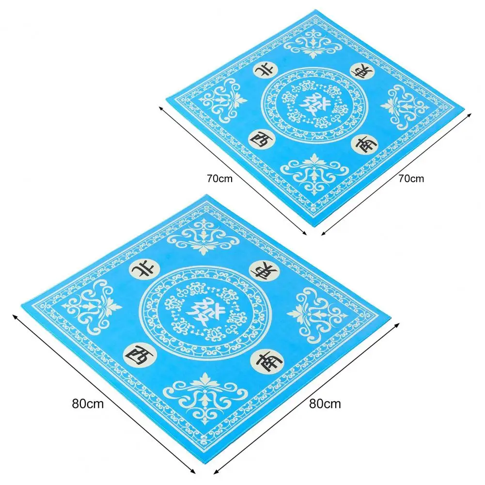 Anti-slip Mahjong Mat Foldable Anti-slip Mahjong Table Mat for Board Games Decoration with Noise Reduction Premium for Enhanced