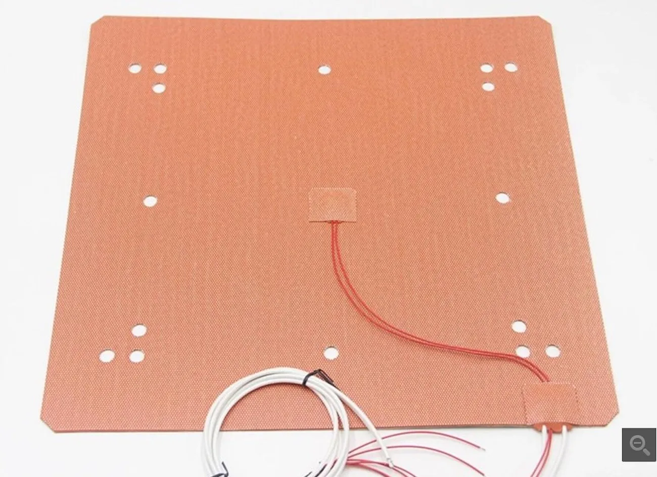 

Imported Silicone 120/220V 1000W Silicone Heater pad heated bed for Ender 5 Plus 3D Printer Build Plate HeatBed Heating Upgrade