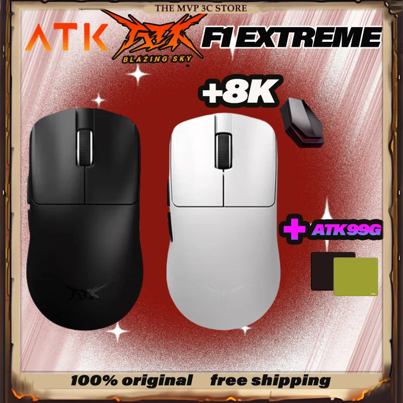 ぽ*た様 ATK BLAZING SKY F1 EXTREME ATK Blazing Sky F1 Extreme Esports Wireless Mouse - LEVIATAN
