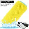Shoe Cleaning Bag Shoe Washing Bag for Washing Machine Laundry Bags for Shoes Fluffy Fiber 360° Cleaning Reusable Washer Shoebag 6