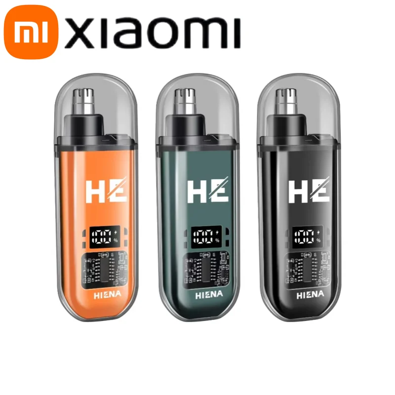Xiaomi Portable Electric Nose Hair Trimmer Mini Pocket Nose Ears Hair Eyebrow Trimmer for Men Rechargeable Painless Clipper nose hair trimmer
