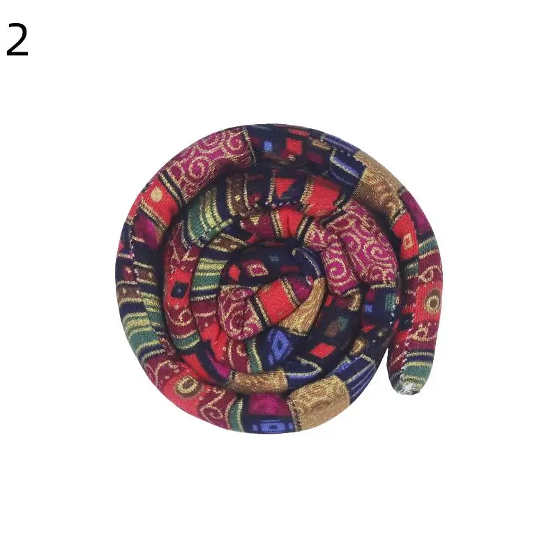 Vibrant Ethnic-Style Bendable Hair Accessories Set