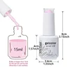 Arte Clavo Gel Nail Polish 15ml 72 Colors Nail Gel Polish Colorful Gel Soak Off UV LED Gel Nail Art DIY Design Varnishes 6