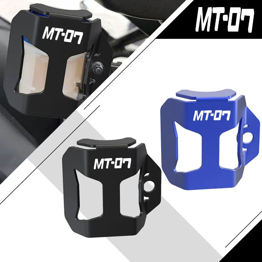 

For Yamaha MT03 MT07 MT09 MT10 MT15 MT25 MT125 MT 03 07 09 10 15 25 Motorcycle Accessories Rear Brake Fluid Reservoir Cap Guard