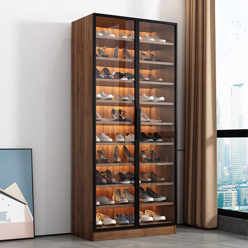 

Bedroom Display Shoe Cabinet Storage Square High Quality Organizer Hallway Shelves Shoe Cabinet Luxury Zapateros Furniture HDH