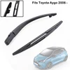 12" Rear Windscreen Wiper Arm Blade Set Kit For Peugeot 107 Toyota Aygo Citroen C1 85241-0H010 Back Wiper Blade Arm 2
