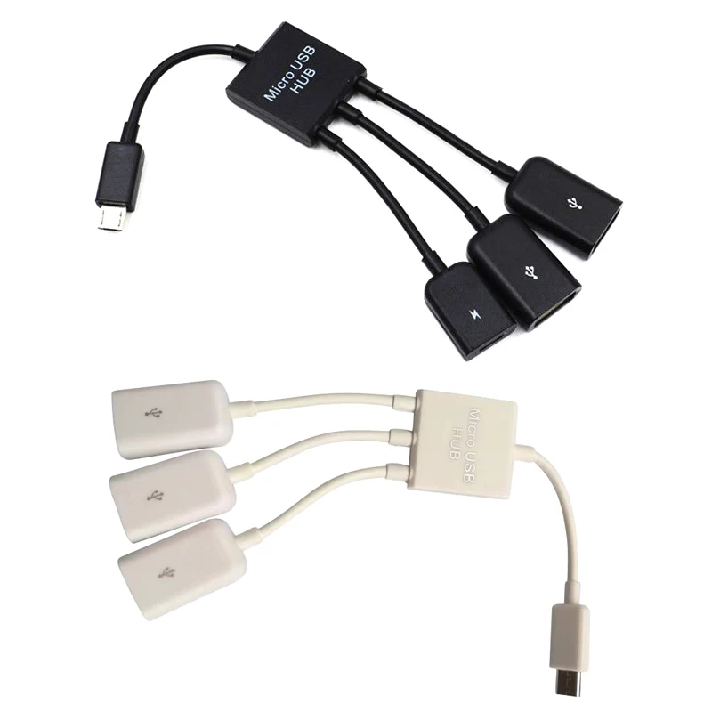 

3 в 1, двойной USB-кабель для смартфонов и планшетов