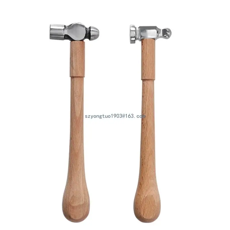 

Круглый молоток Шаровой штырь Ниппель Молоток Аппаратный инструмент Бытовой молоток Деревянная ручка