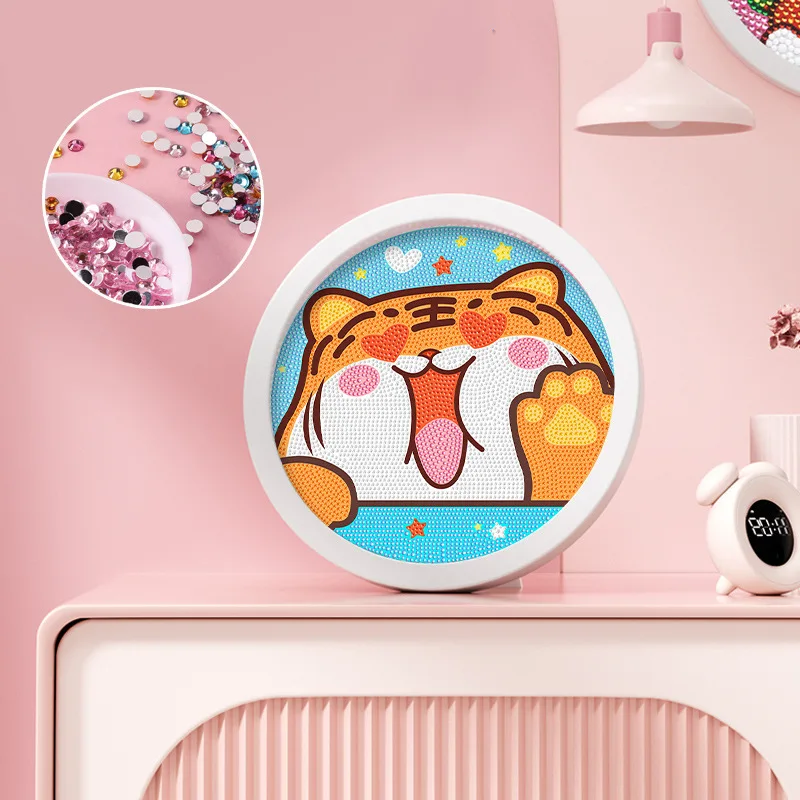 Diamond Painting Silicone Pipette Dropper Mosaic Craft Kit 5D DIY Diamonds Painting Cartoon Painting Unicorn Mermaid Mosaic Diamond Kits DIY Home Decoration Children Gift