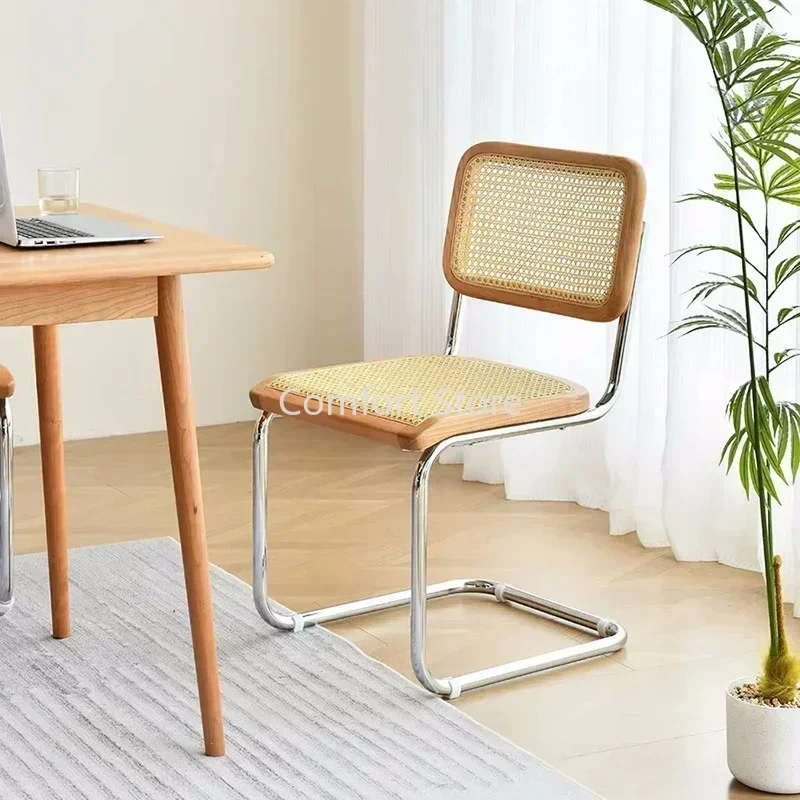 Kitchen Rattan Nordic Dining Chair Cesca Wooden Salon Design