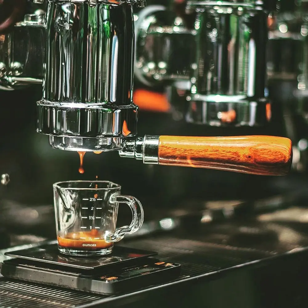 Measuring cup 70ml ESPRESSO Heat Resistant Glass Measuring Cup Kitchen Jigger for Espresso Coffee Double Mouthed Ounce Cup