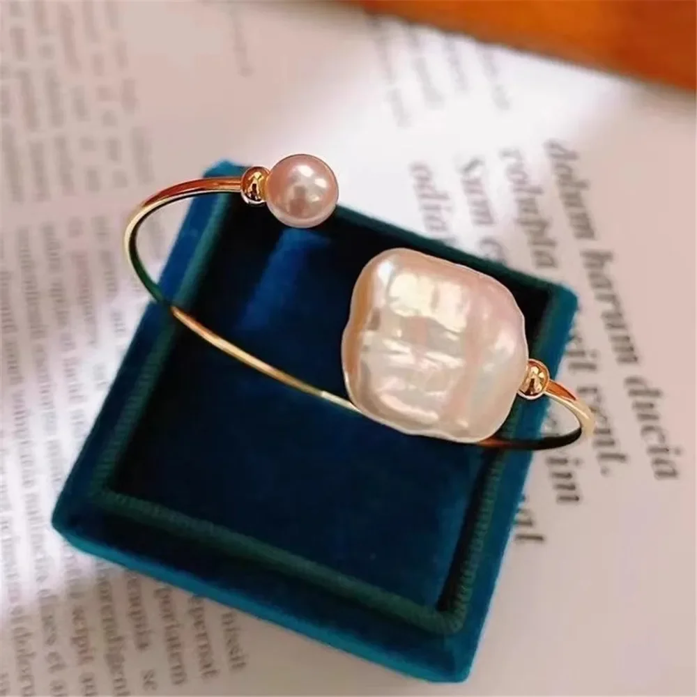 

Аксессуары «сделай сам» для браслета из стерлингового серебра S925, пустые опоры для женского Нефритового браслета, подходят для 6-13 мм, круглые бусины S084