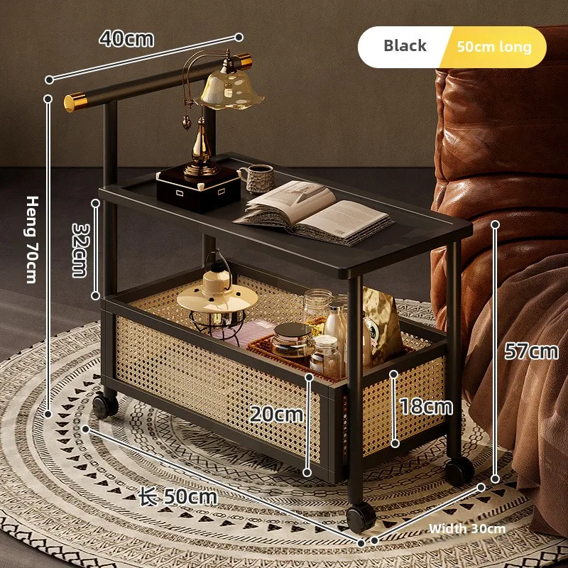 طاولة جانبية للأريكة، طاولة شاي على الطراز العتيق،...