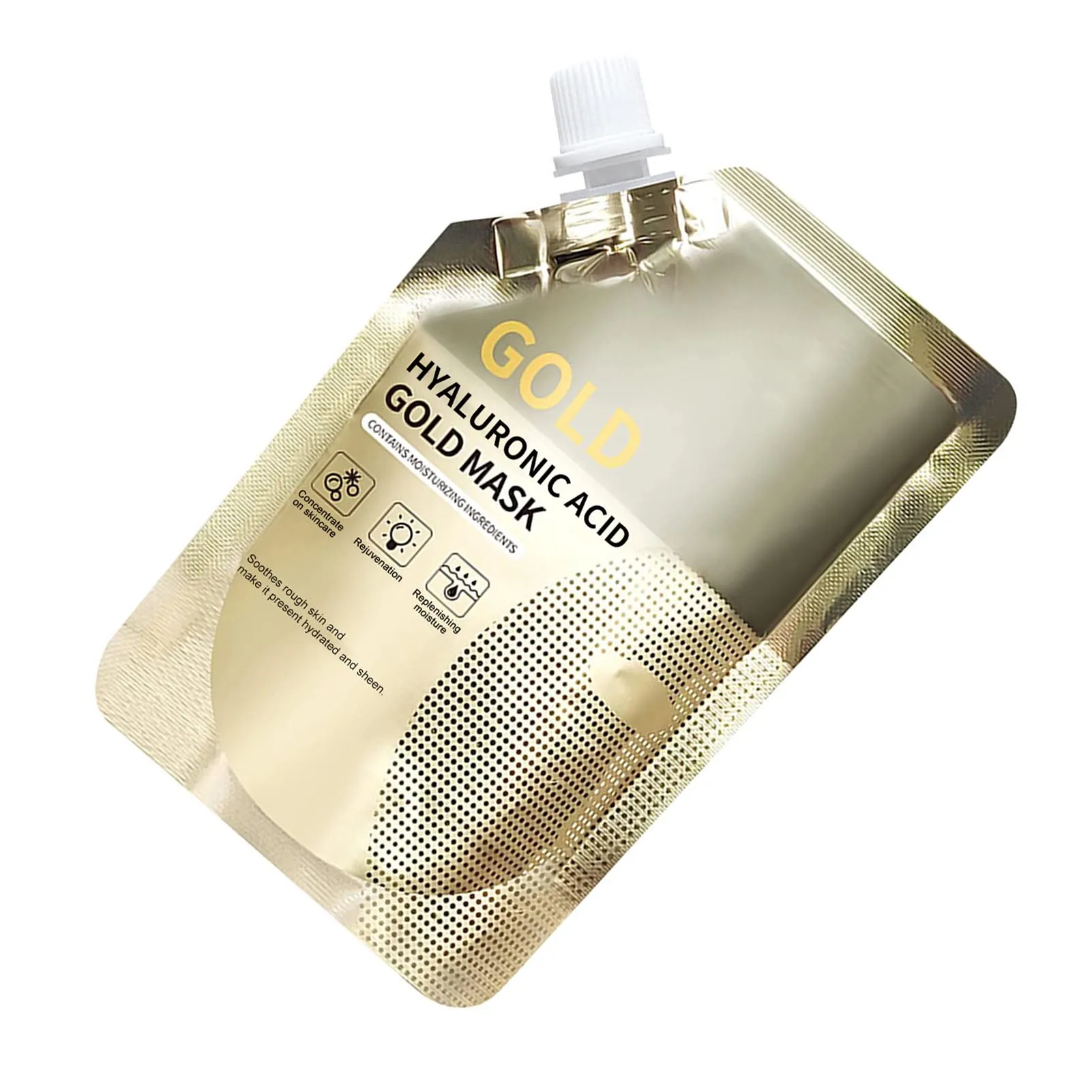 

Gold Firming Peel Off Face Mask Anti-Wrinkle Lifting Facial Mask with Hyaluronic Acid & Collagen for Women Girls Skin Care