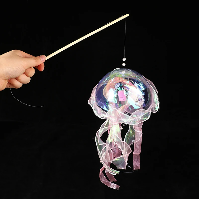 

Jellyfish Lamp Portable Flower Lamp Girl Room Atmospheric Decorative Lamp Bedroom Funny Night Lamp Interior Decoration