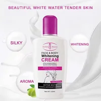 Crème éclaircissante pour le visage et le corps, 120ml, lotion au collagène pour le visage et le corps, améliore la peau foncée, soin nourrissant doux pour la peau foncée pour femmes 1