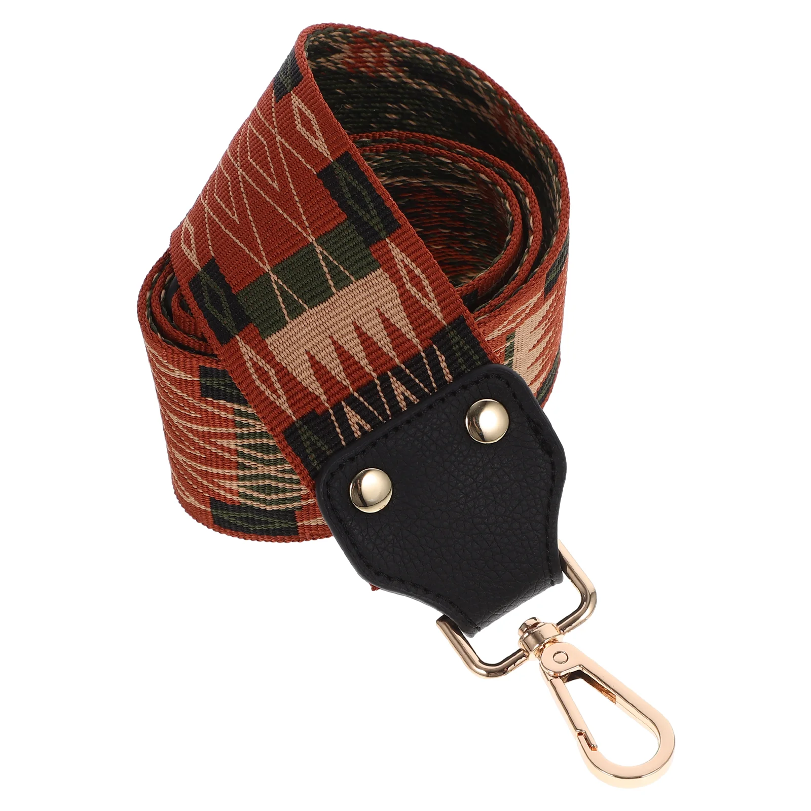 

Bass Guitar Accessories Banjo Strap Handbag Shoulder Musical Instrument Instrumental Embroidery Replacement Roman Belt Guitar