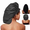 Extra Large Waterproof Shower Cap Women Men Long Hair Bath Cap for Bathing Cooking Baking Cleaning Makeup Protection Hair 2