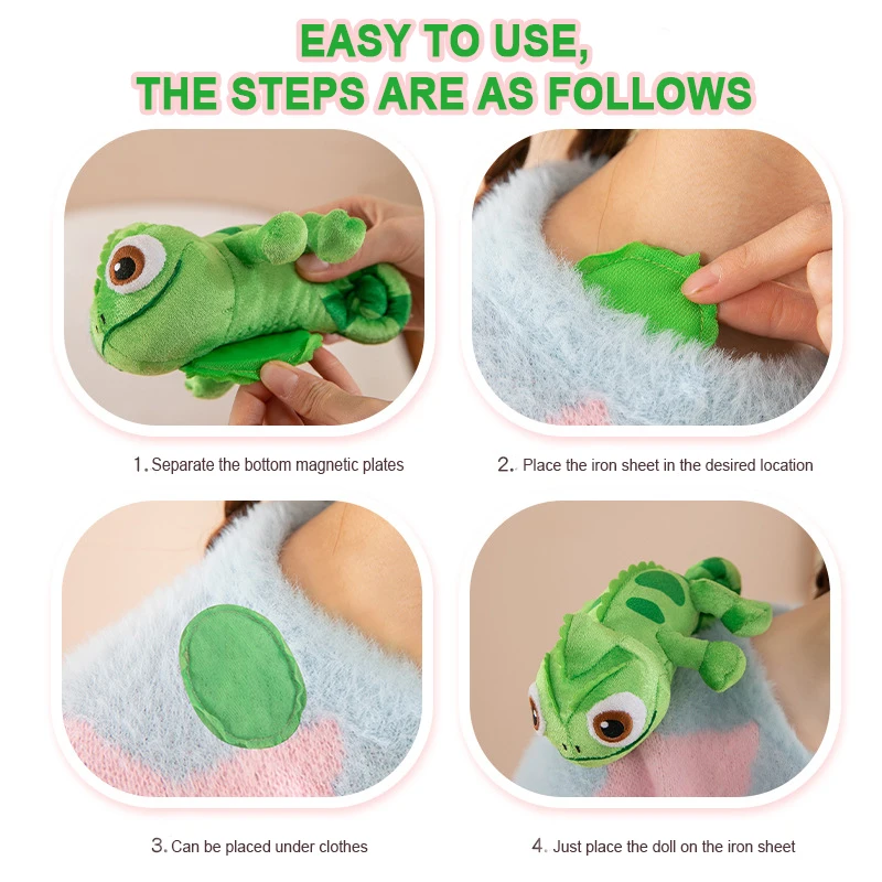15cm Pascal Rapunzel Chameleon Plush Doll Toy Pascal Stuffed Animals Plushier Doll Shoulder Plush Toy Boys Girls Xmas Gift