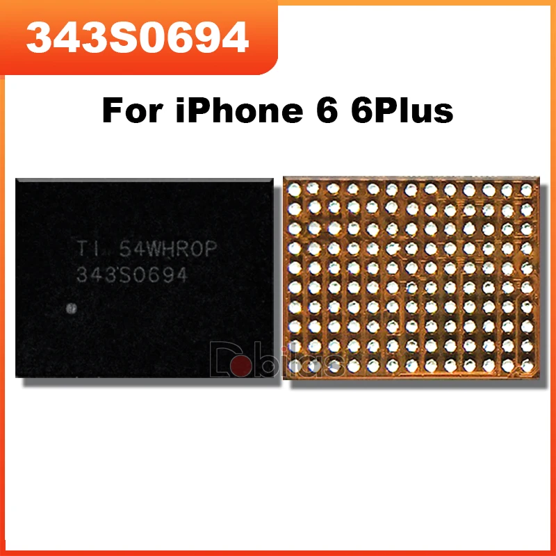 

10Pcs 343S0694 U2402 For iPhone 6 6G 6Plus Screen Controller IC Chip Reball BGA Black Meson Touch IC Chipset