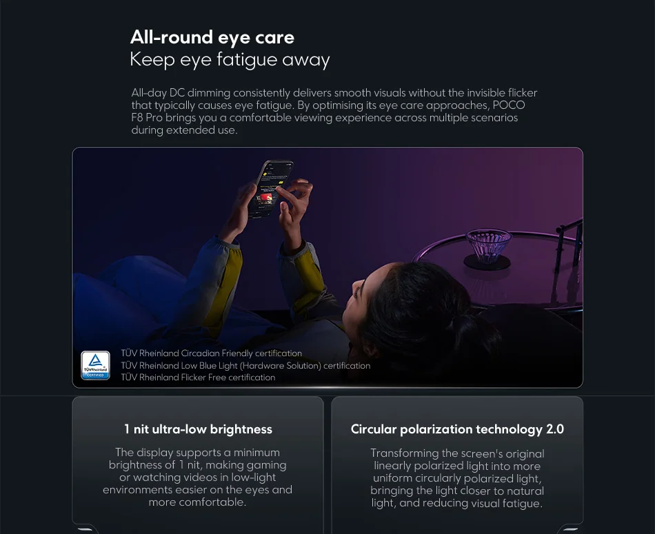 POCO F8 Pro 5G Dual SIM, 12GB+512GB Phone (Global Version) 36 POCO F8 Pro 5G Dual SIM, 12GB+512GB Phone (Global Version) 17