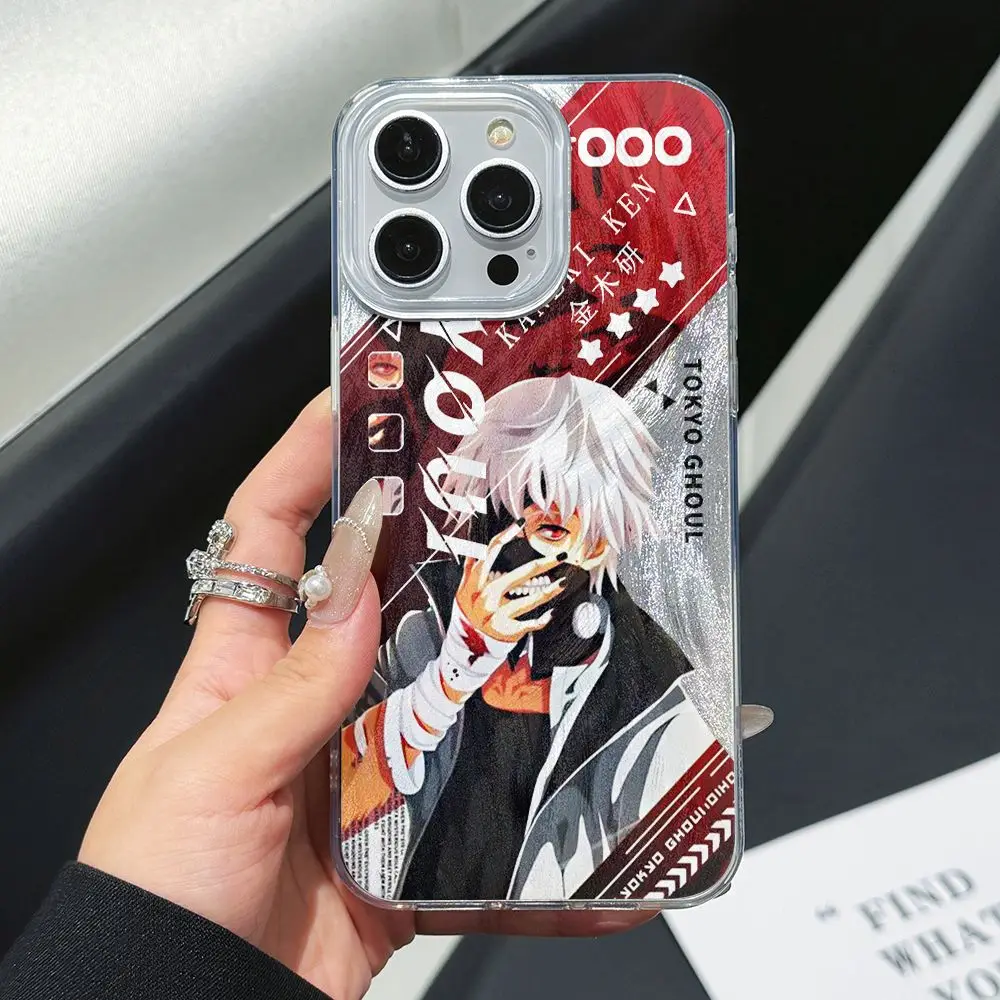 Anime Tokyo Ghoul Feather Texture Hard Phone Case