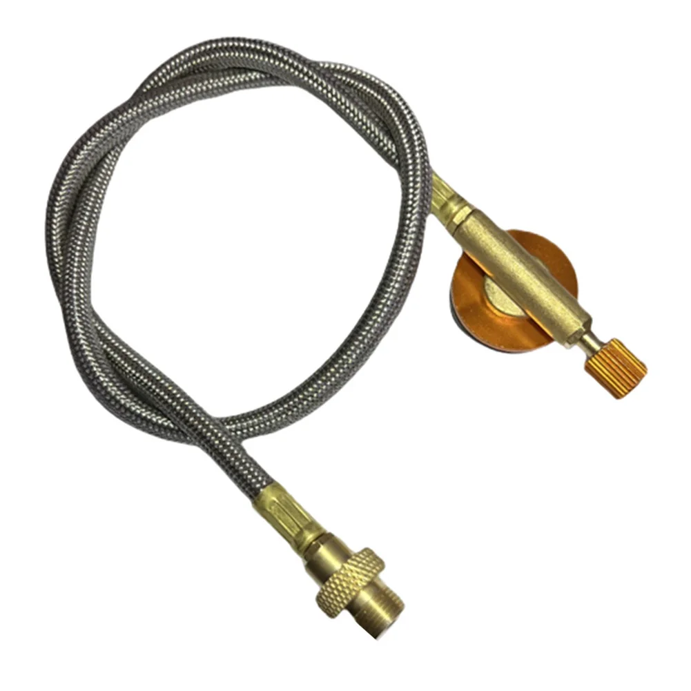 Camping Gasherd Verlängerungsschlauch 1 Meter - Butangas Adapter Für Outdoor Kocher