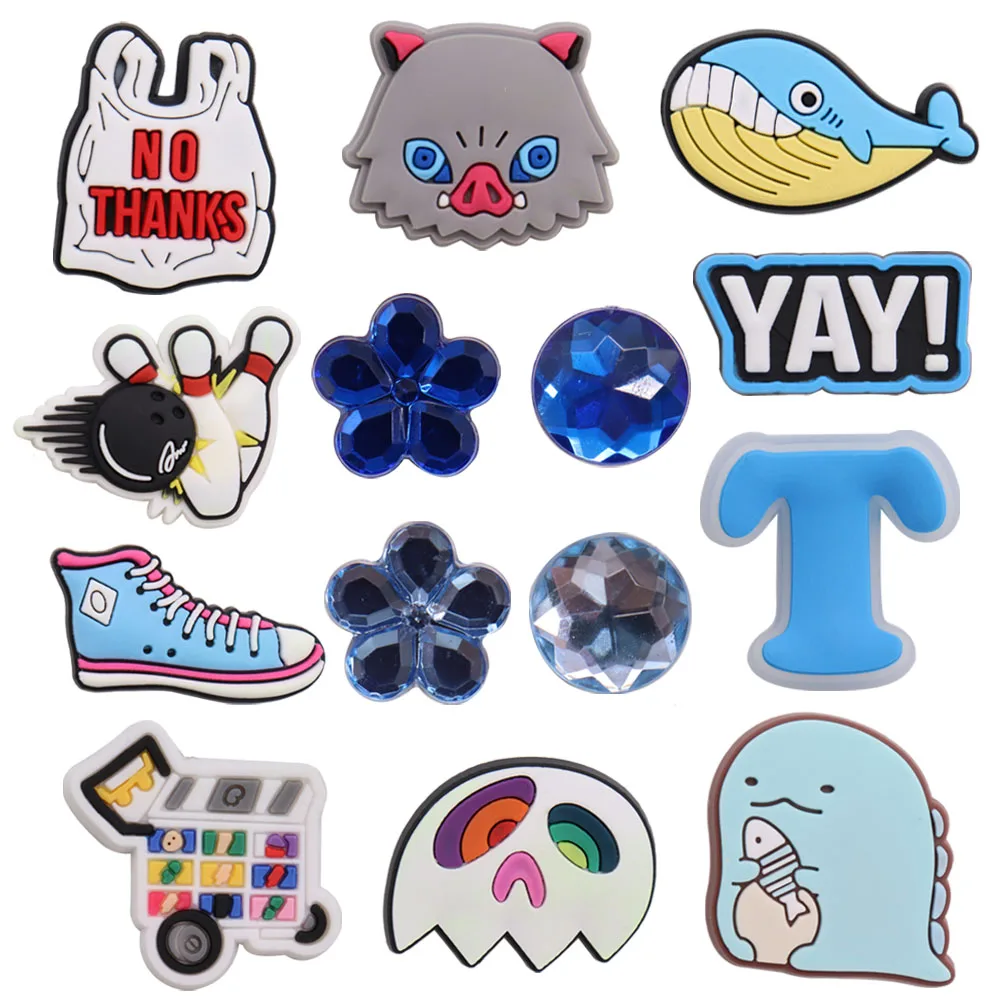 

50 шт. оптовая продажа, сандалии из пвх без надписей T, подвески для обуви, аксессуары, Кристальные дизайнерские украшения, DIY cutekids, браслет