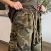 Men Summer Vintage Workwear Style Camouflage Fit Cargo Shorts Fashion Streetwear 1