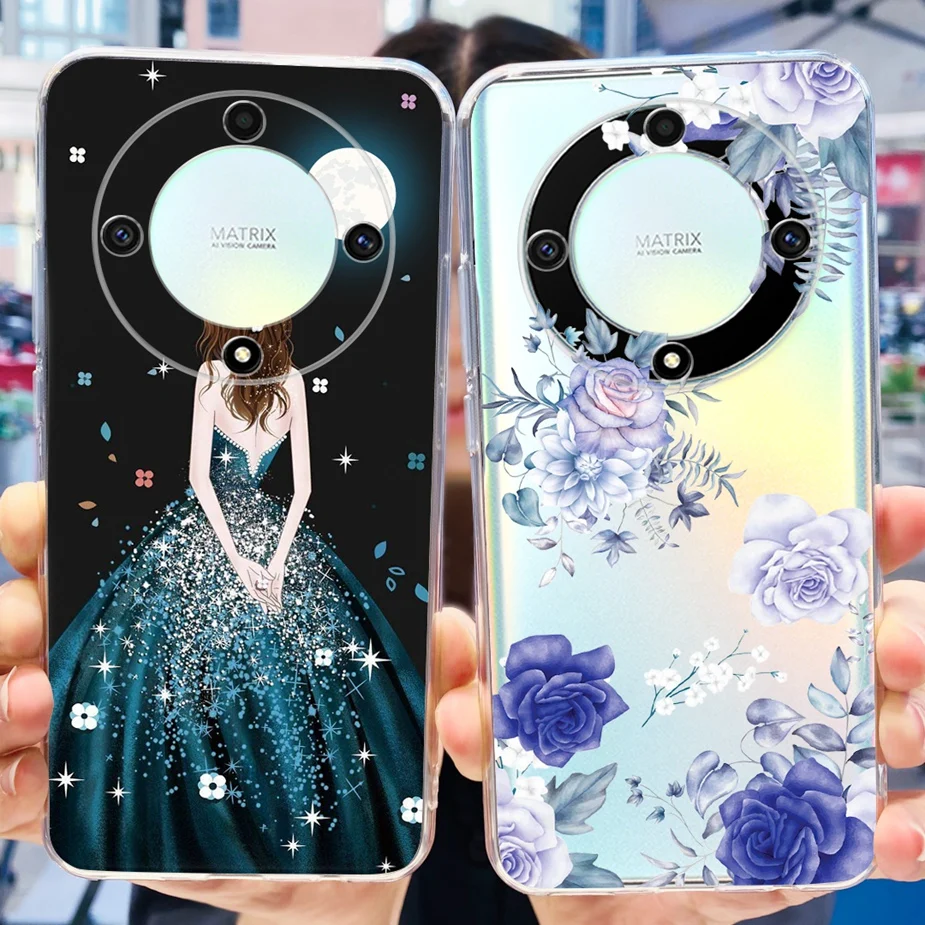 Stylish Painted Soft Silicone Phone Case with Bumper Protection