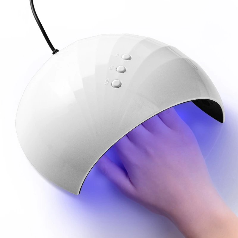 36W UV Dryer UV Resin Fast UV Curing Lamp 30s 60s 90s Timer Nail Art Manicure Gel Dryer USB Charge Jewerly Making Tools
